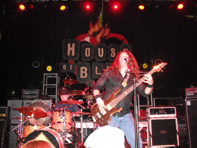 House Of Blues in W. Hollywood, CA (4-4-11)  photo by  Gina Spiropoulos