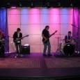 Slow Burning Car performing in the Clive davis Auditoreum at The Grammy Museum in Los Angeles, CA